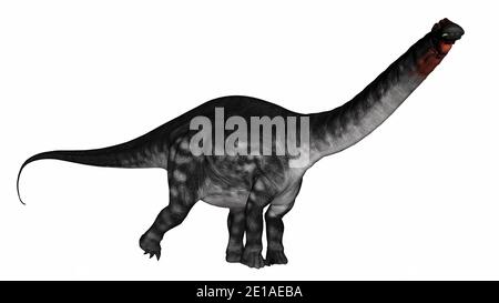 Apatosaurus Dinosaurierwaling - 3D Render Stockfoto