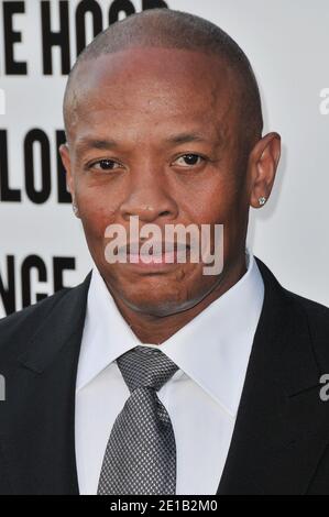 Los Angeles, USA. Juni 2017. Dr. Dre kommt bei HBO's 'The Defiant Ones' Los Angeles Premiere im Paramount Theater in Hollywood, CA am Donnerstag, 22. Juni 2017. (Foto: Sthanlee B. Mirador) *** Bitte benutzen Sie das Credit-Feld *** Credit: SIPA USA/Alamy Live News Stockfoto