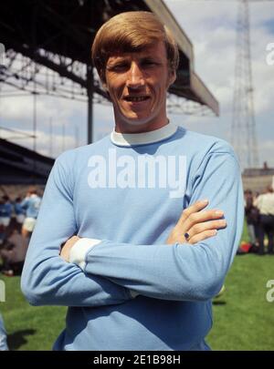 Aktenfoto vom 01-07-1969 von Colin Bell, Manchester City. Stockfoto