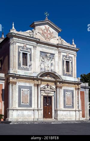 Kirche der Ritter des Heiligen und militärischen Ordens von St. Stephan, Pisa, Italien Stockfoto