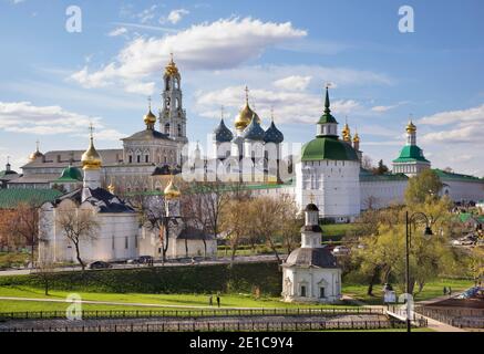 Trinity lavra von St. Sergius in Sergiyev Posad. Russland. Stockfoto