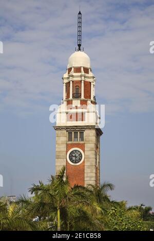 Clock Tower in Hongkong. China Stockfoto