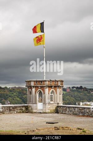 Zitadelle von Namur. Wallonien. Belgien Stockfoto