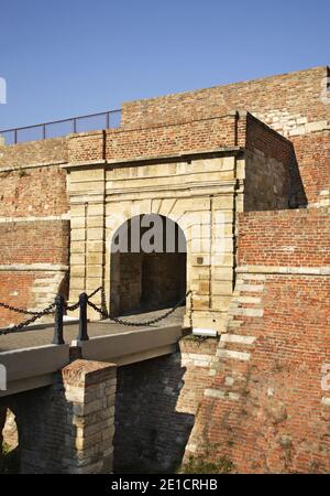 Königliches Tor in der Festung Kalemegdan. Belgrad. Serbien Stockfoto