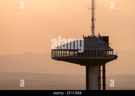 Faro de Moncloa, Madrid - Aussichtsturm Stockfoto