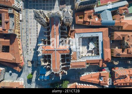 Kathedrale Santa Maria de LeonÃ‚Â, Leon,Ã‚Â CastillaÃ‚Â y Leon, Spanien Stockfoto