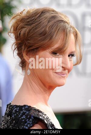 Melissa Leo kommt zur 68. Annual Golden Globe Awards Zeremonie, die am 16. Januar 2011 im Beverly Hilton Hotel in Los Angeles, CA, USA, stattfand. Foto von Lionel Hahn/ABACAUSA.COM Stockfoto