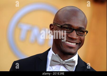 Taye Diggs bei der Ankunft bei den 17. Annual Screen Actors Guild (sag) Awards, die am 30. Januar 2011 im Shrine Exposition Center in Los Angeles, CA, USA, verliehen wurden. Foto von Lionel Hahn/ABACAPRESS.COM Stockfoto