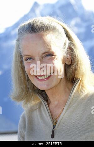 Marie-Christine Adam posiert beim 13. Luchon Television Film Festival in Luchon, Frankreich am 11. Februar 2011. Foto von Patrick Bernard/ABACAPRESS.COM Stockfoto