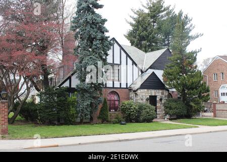 Count Basie House, Addisleigh Park, St. Albans, Queens, New York Stockfoto