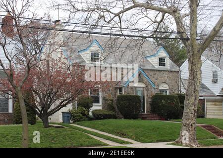 Ella Fitzgerald House, Addisleigh Park, St. Albans, Queens, New York Stockfoto