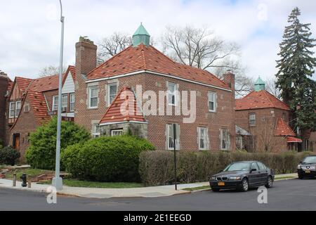 Fats Waller House, Addisleigh Park, St. Albans, Queens, New York Stockfoto