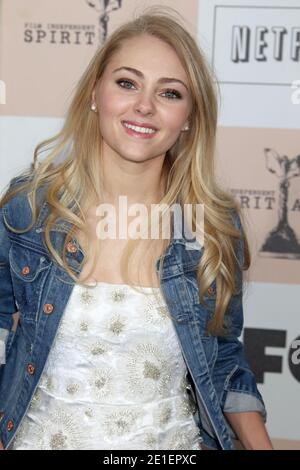 AnnaSophia Robb, die Film Independent Spirit Awards 2011 am Santa Monica Beach in Santa Monica, Kalifornien. Februar 26, 2011. (Im Bild: AnnaSophia Robb). Foto von Baxter/ABACAPRESS.COM Stockfoto