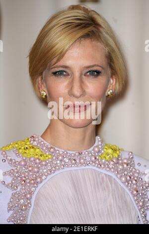 Cate Blanchett posiert im Presseraum bei den 83. Annual Academy Awards, die am 27. Februar 2011 im Kodak Theatre in Los Angeles, CA, USA, verliehen wurden. Foto von Lionel Hahn/ABACAUSA.COM Stockfoto