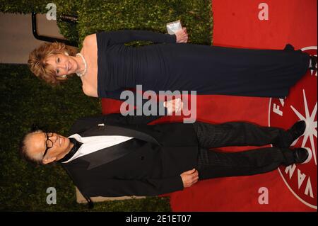 Schauspielerin Jane Fonda kommt bei der Vanity Fair Oscar-Party von Graydon Carter im Sunset Tower in West Hollywood am 27. Februar 2011 veranstaltet. Foto von Mehdi Taamallah/ABACAUSA.COM Stockfoto