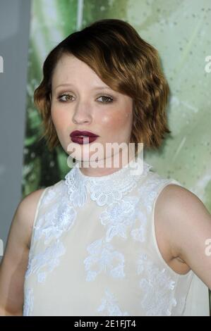 Emily Browning nimmt an der Warner Bros Pictures Premiere von 'Sucker Punch' im Chinese Theatre in Los Angeles am 23. März 2011 Teil. Foto von Lionel Hahn/AbacaUsa.com Stockfoto