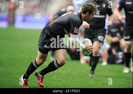 Vincent Clerc von Toulouse während des französischen Top 14 Rugby-Spiels Racing-Metro gegen Toulouse am 26. März 2011 im Stade de France in St-Denis bei Paris, Frankreich. Racing-Metro gewann 43-21. Foto von Henri Szwarc/ABACAPRESS.COM Stockfoto