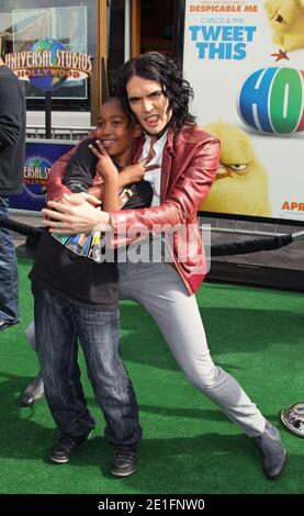 Russell Brand kommt zu Universal Pictures' Premiere von 'HOP' on City Walk in den Universal Studios in Universal City, Los Angeles, Hollywood, CA, USA am 27. März 2011. Foto von Baxter/ABACAPRESS.COM Stockfoto