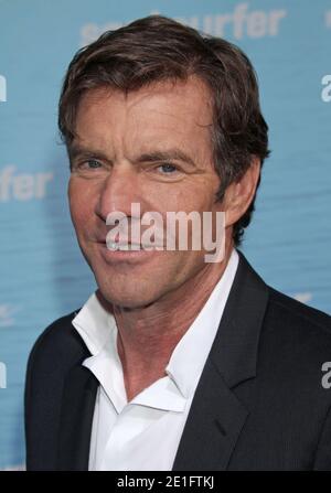 Dennis Quaid, Soul Surfer die Los Angeles Premiere im Arclight Theater in Hollywood, Kalifornien. März 30, 2011. (Im Bild: Dennis Quaid). Foto von Baxter/AbacaUSA.Com Stockfoto