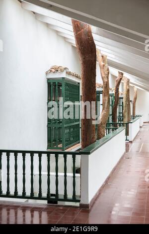 Moka Hotel gebaut Respekt der umliegenden Natur, ohne einen einzigen Baum zu schneiden. Las Terrazas, Kuba. Stockfoto