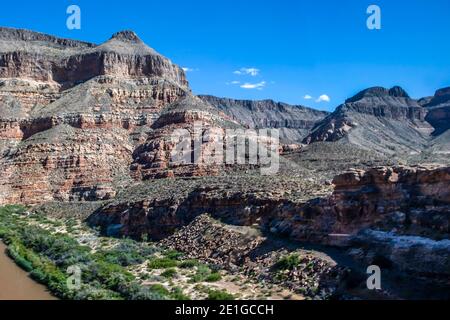 Bergrücken im Zion National Park, Utah Stockfoto