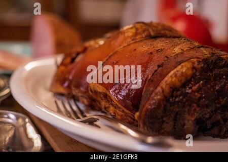 Eine üppige Mahlzeit für alle Arten Stockfoto