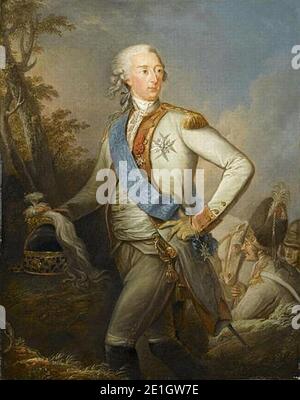 Louis Joseph de Bourbon Prinz von Conde. Stockfoto