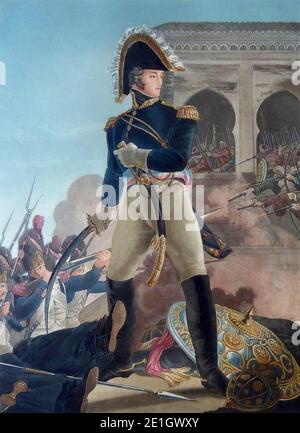 Louis Nicolas Davout, général de Division de la République française. Stockfoto