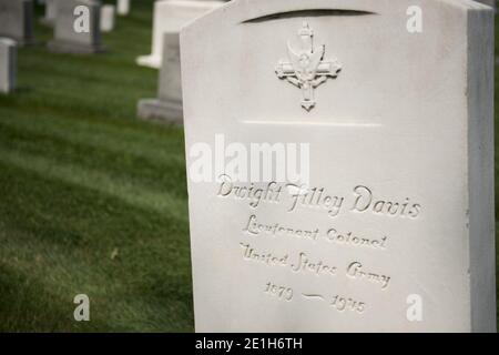 Lt. Col. Dwight Davis (19295015572). Stockfoto