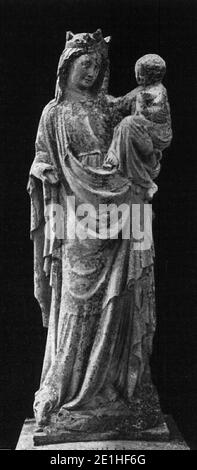 Lucien Bégule - L'abbaye de Fontenay et l'architecture cisterzienser Seite 055. Stockfoto