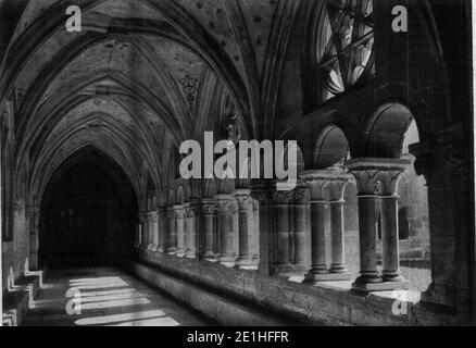 Lucien Bégule - L'abbaye de Fontenay et l'architecture cisterzienser Seite 126. Stockfoto