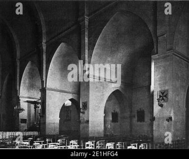 Lucien Bégule - L'abbaye de Fontenay et l'architecture cisterzienser Seite 123. Stockfoto