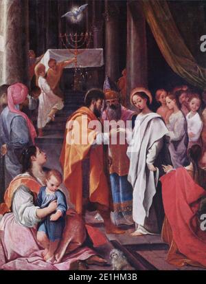 Ludovico Carracci 001. Stockfoto