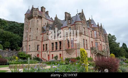 Belfast - August 2019: Das Belfast Castle Stockfoto