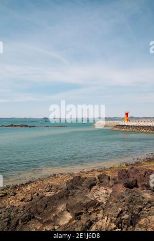 Ganwoldo Insel Seascape in Seosan, Korea Stockfoto