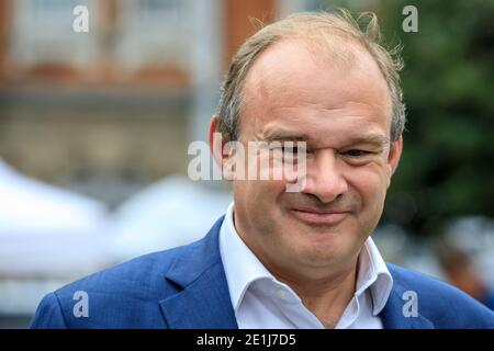 Ed Davey, Vorsitzender der Liberaldemokraten, britischer Politiker der Lib dem, Westminster, London, Großbritannien Stockfoto