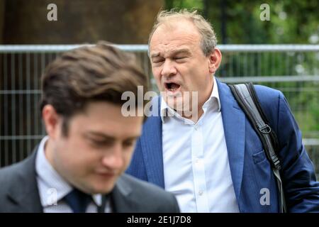 Ed Davey, Vorsitzender der Liberaldemokraten, britischer Politiker der Lib dem, Westminster, London, Großbritannien Stockfoto
