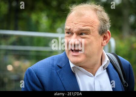 Ed Davey, Vorsitzender der Liberaldemokraten, britischer Politiker der Lib dem, Westminster, London, Großbritannien Stockfoto