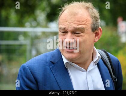 Ed Davey, Vorsitzender der Liberaldemokraten, britischer Politiker der Lib dem, Westminster, London, Großbritannien Stockfoto