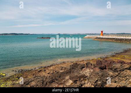 Ganwoldo Insel Seascape in Seosan, Korea Stockfoto