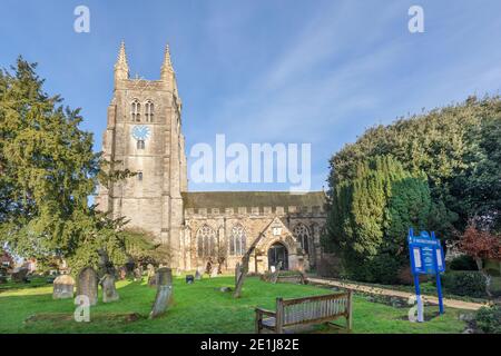 Pfarrkirche St. Mildred, Tenterden, Kent. Stockfoto