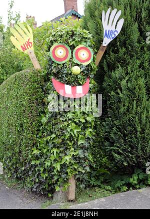 Goostrey Scarecrow Festival Stockfoto