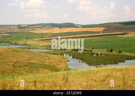 Landschaft in Alba County, Rumänien Stockfoto