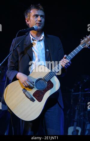 Blur im Konzert im London Astoria, London, Großbritannien. Mai 2003 Stockfoto