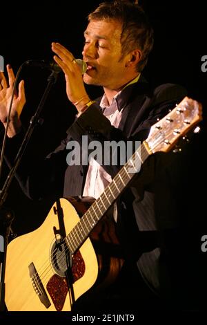 Blur im Konzert im London Astoria, London, Großbritannien. Mai 2003 Stockfoto