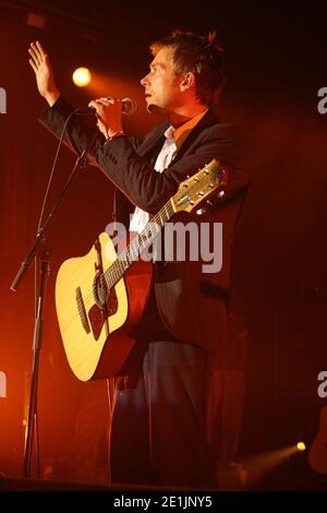 Blur im Konzert im London Astoria, London, Großbritannien. Mai 2003 Stockfoto