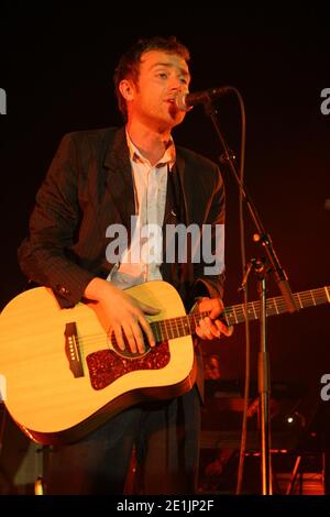 Blur im Konzert im London Astoria, London, Großbritannien. Mai 2003 Stockfoto