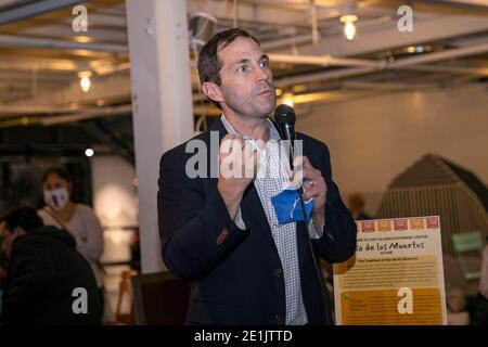 November 2, 2020: Jason Crow von Colorado Speaking Credit: Beth Schneider/ZUMA Wire/Alamy Live News Stockfoto