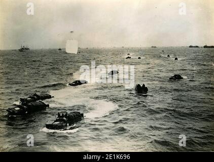 D-Day Landung der alliierten Truppen, Juni 1944 Stockfoto