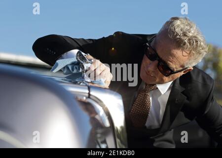 Großbritannien / West Sussex/ Rolls-Royce Motor Cars / White Glove Chauffeur’s Day /das Fahrertraining - das Fahrzeug muss makellos sein. Stockfoto